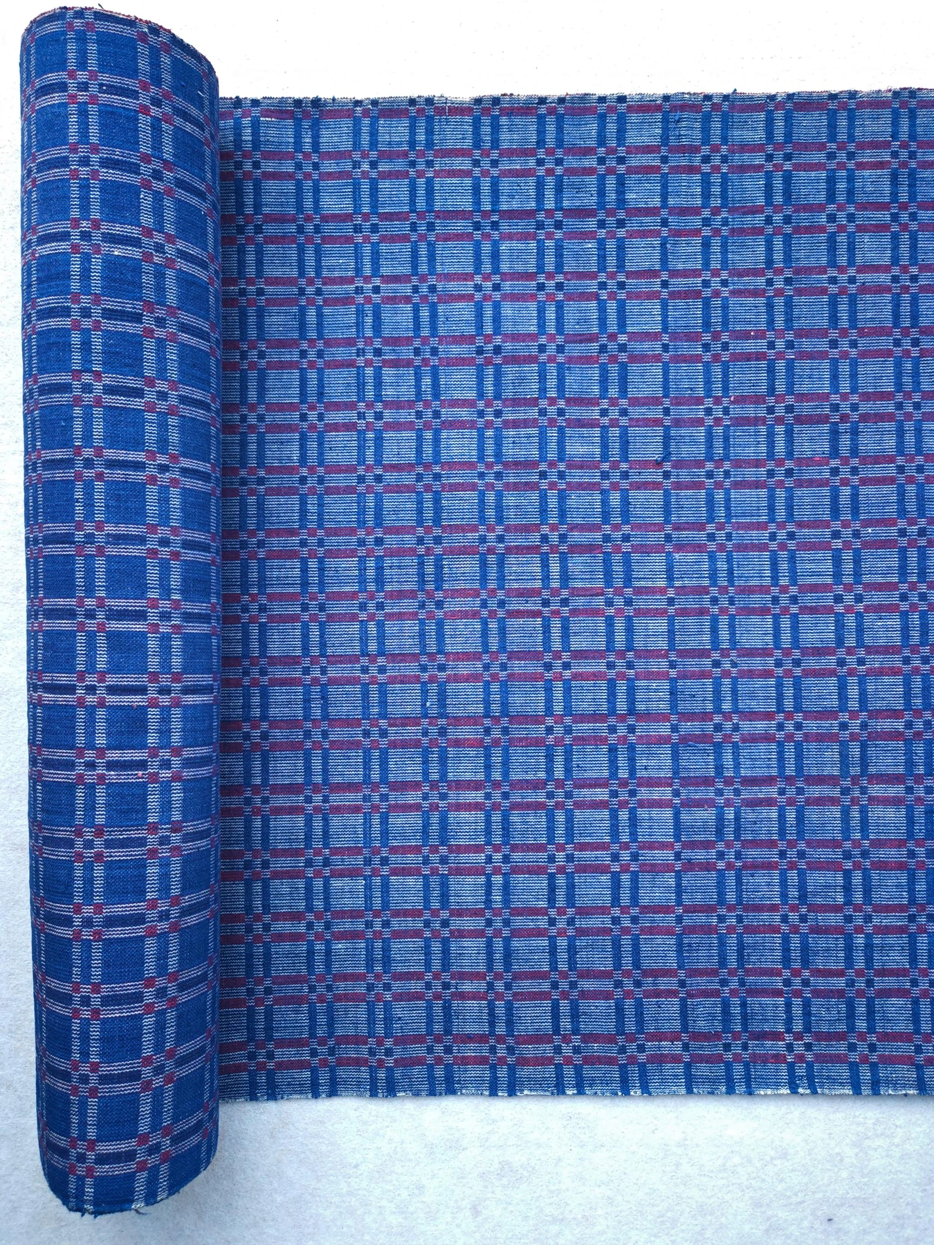 Blue Hearth — source photograph 2, documenting the same textile.