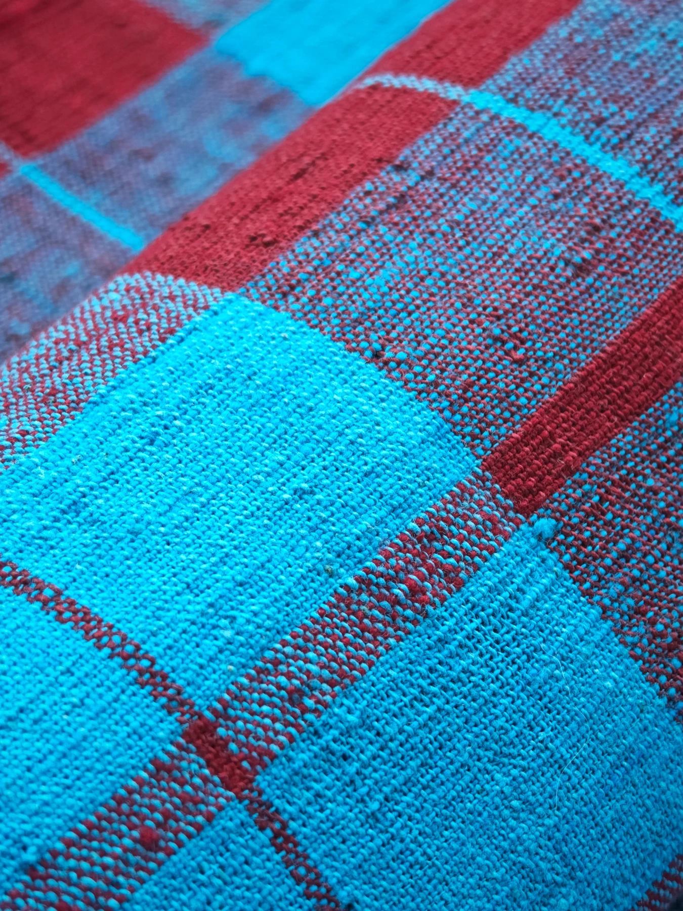 Crimson Lake Plaid — source photograph 6, documenting the same textile.