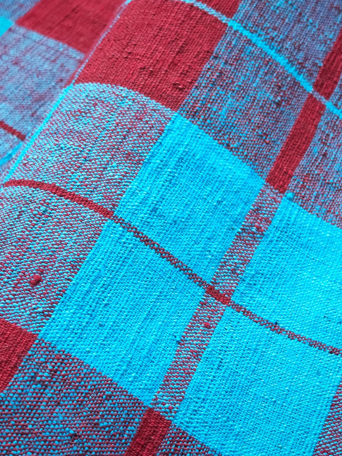 Crimson Lake Plaid — source photograph 7, documenting the same textile.