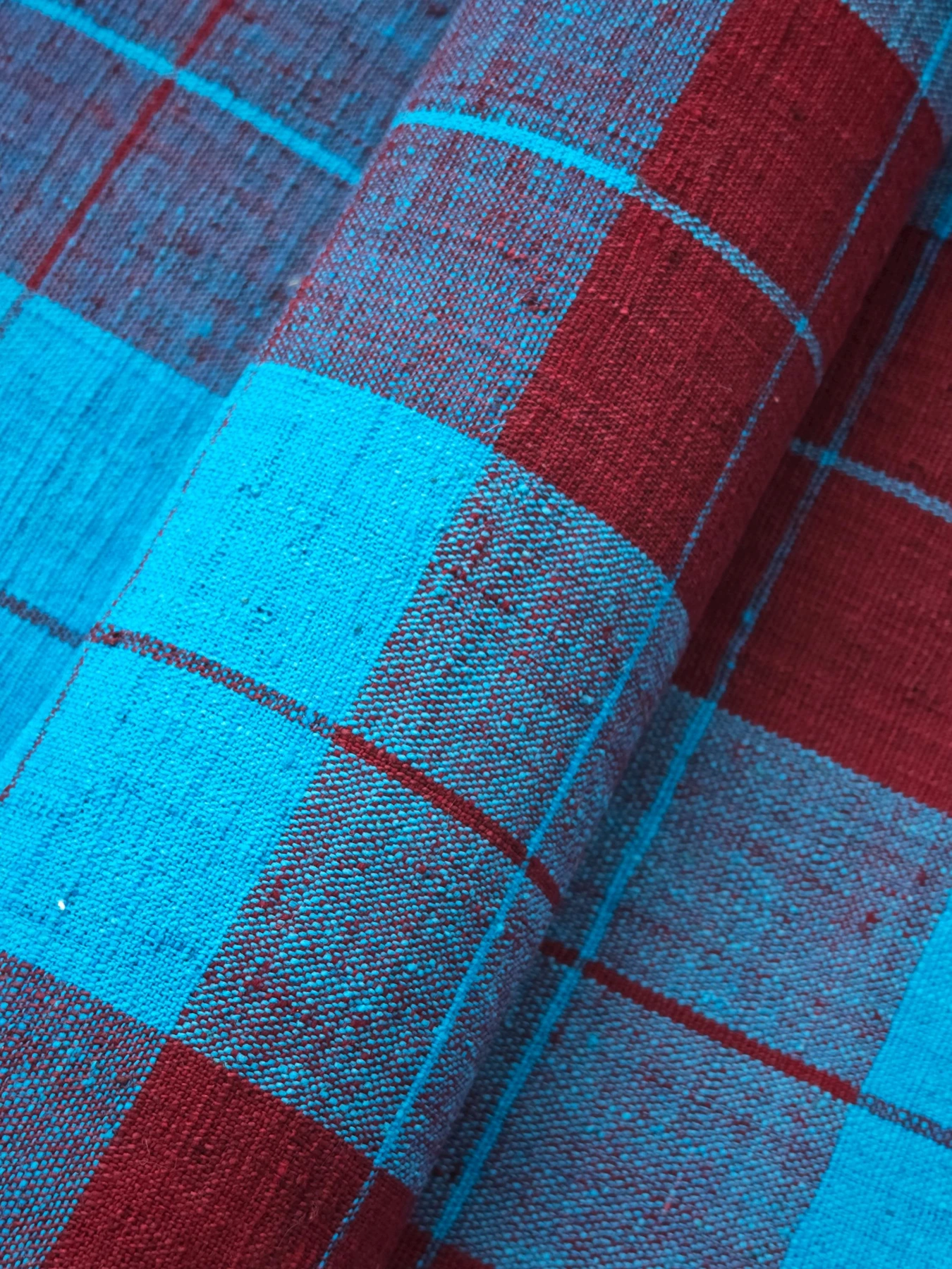 Crimson Lake Plaid — source photograph 9, documenting the same textile.