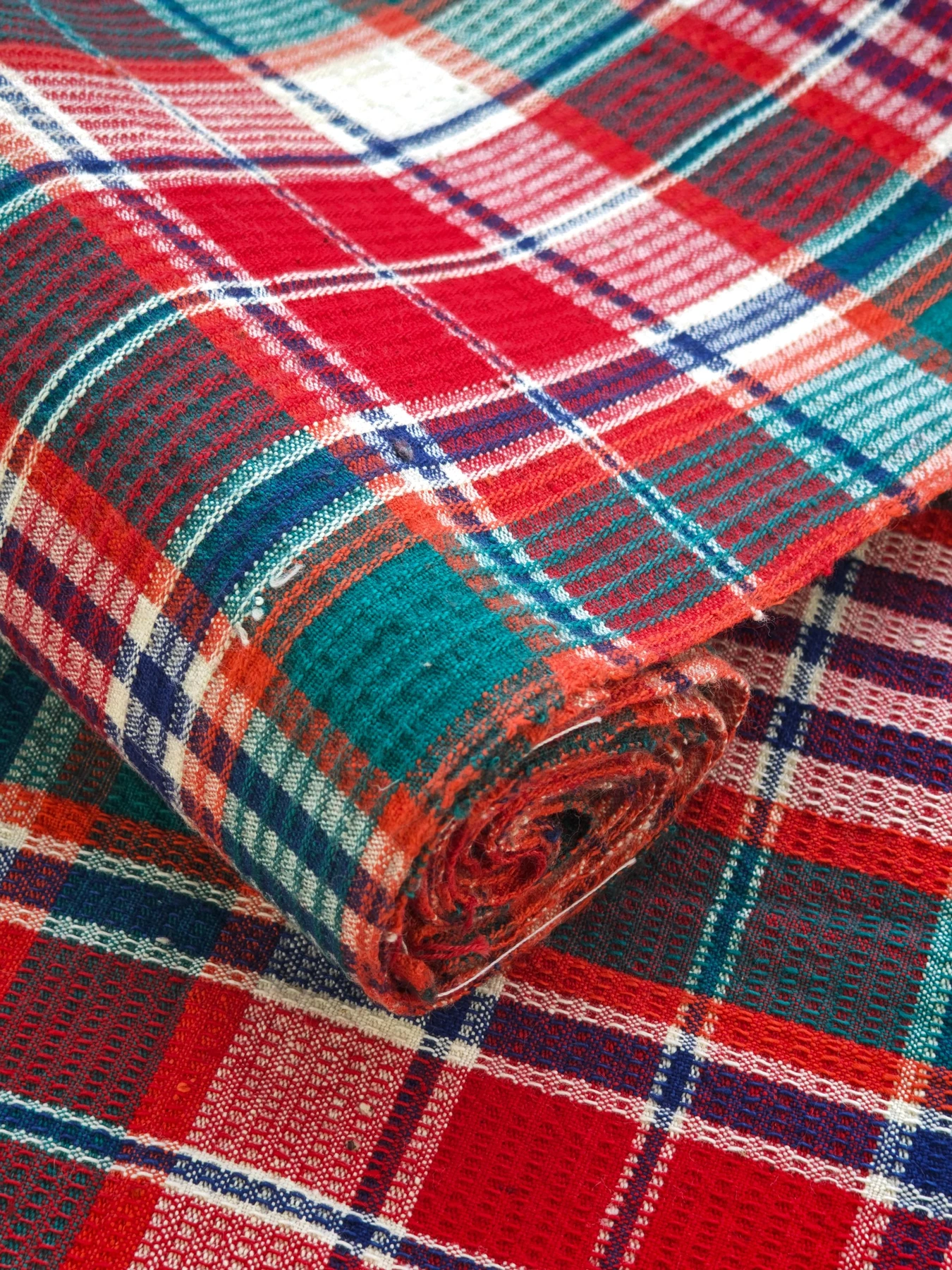 Braided Blessings Plaid — source photograph 2, documenting the same textile.