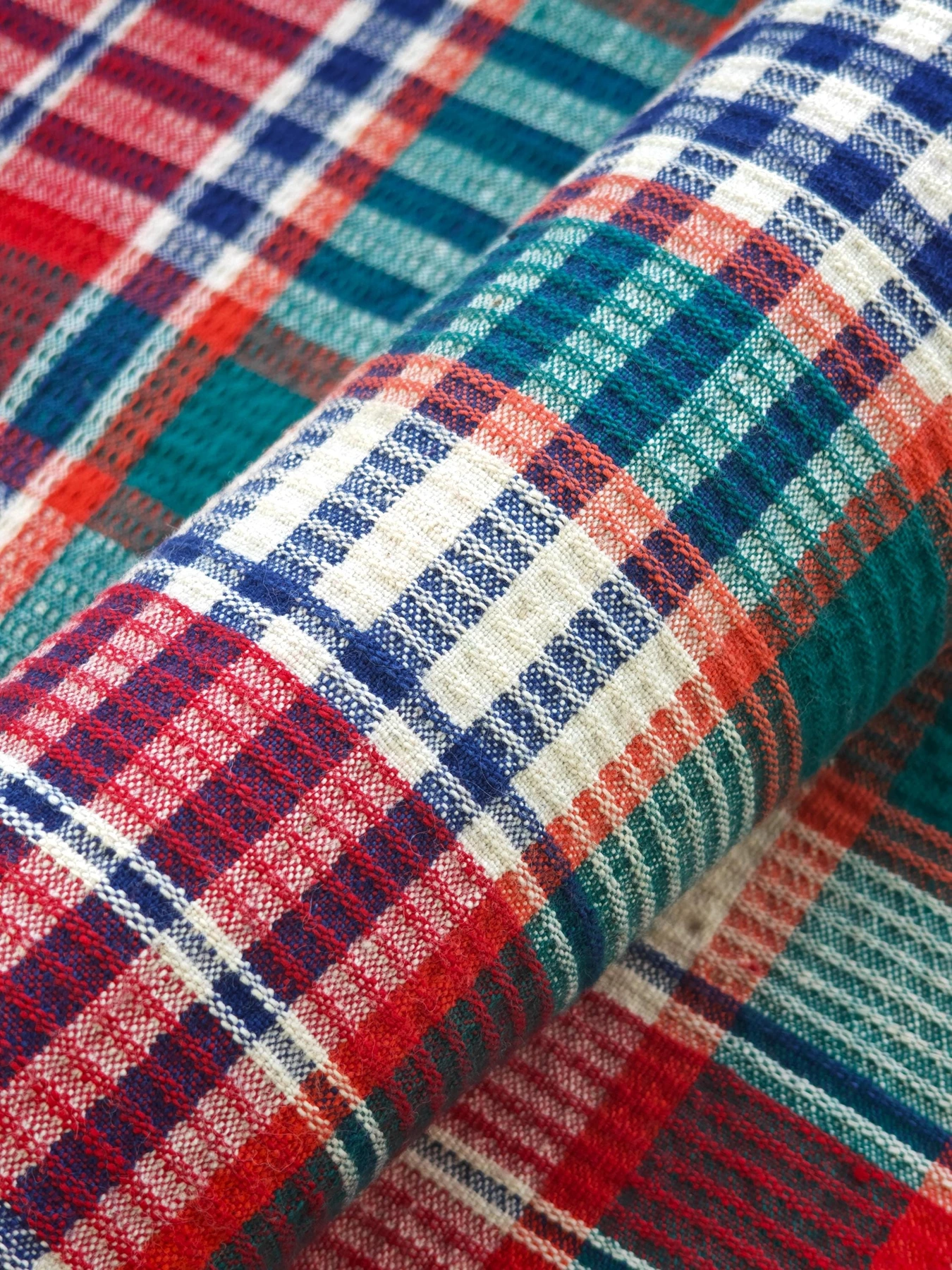 Braided Blessings Plaid — source photograph 4, documenting the same textile.