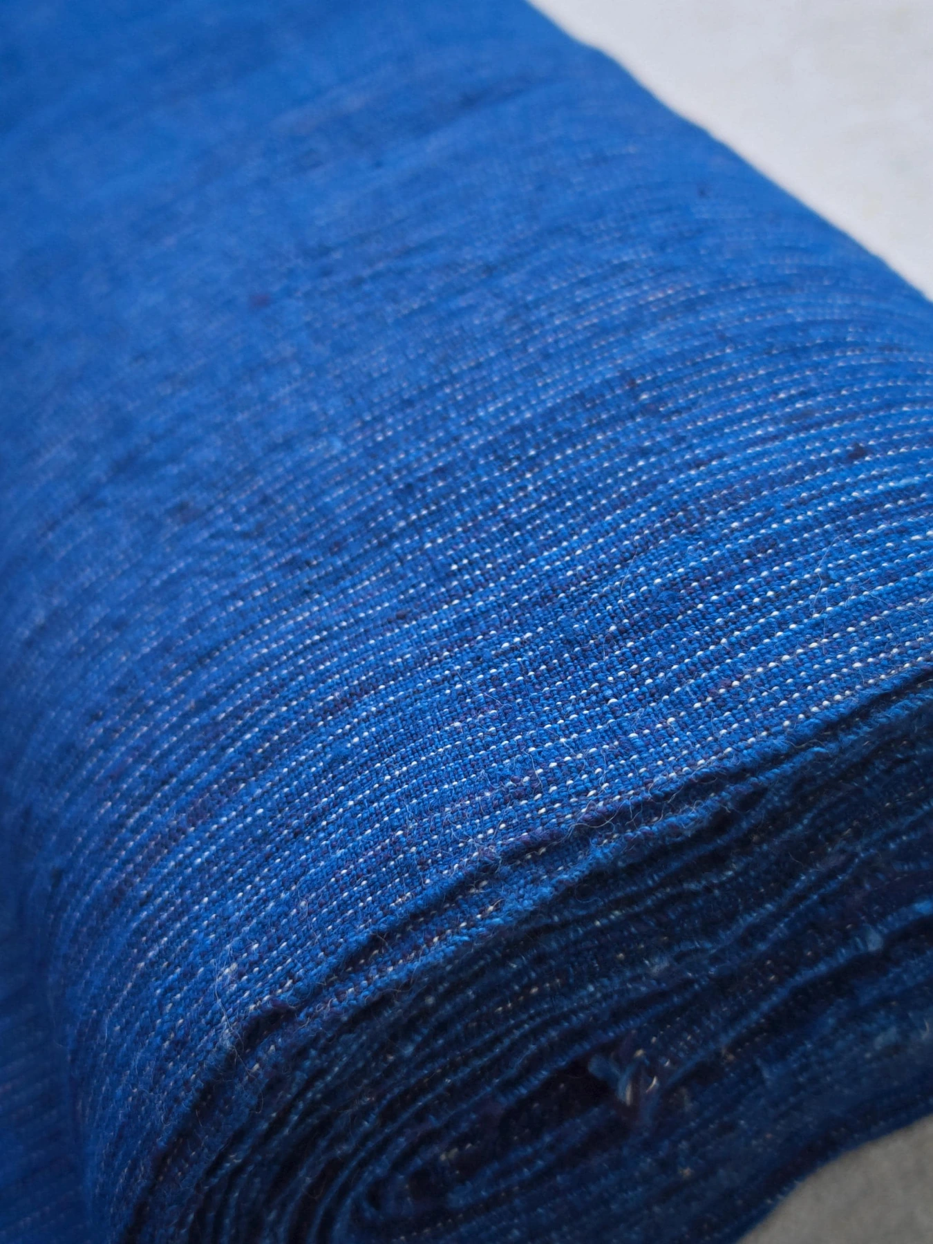 Indigo Willow — source photograph 3, documenting the same textile.