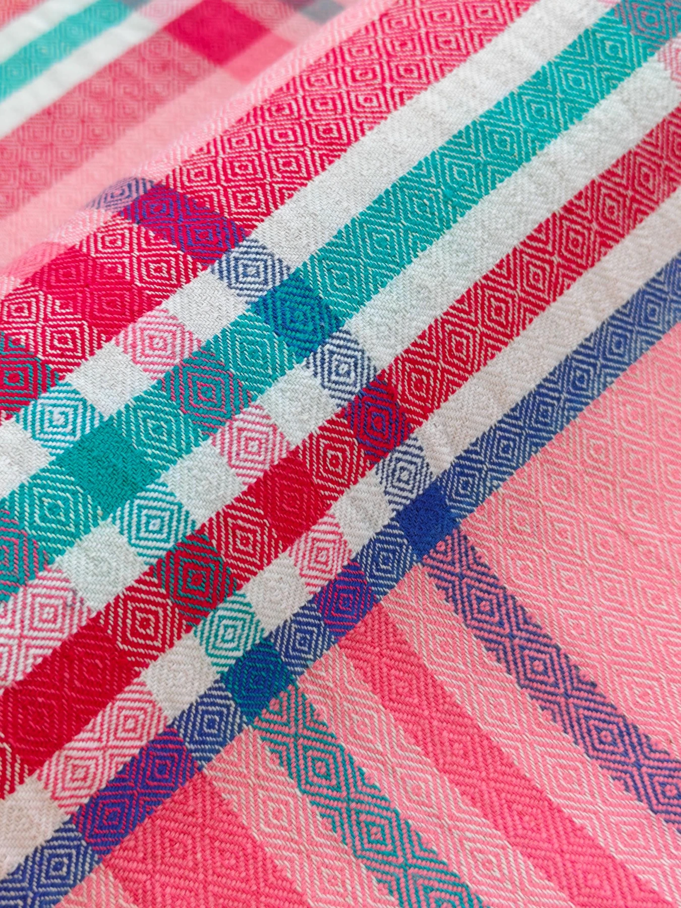 Rosy Meander — source photograph 2, documenting the same textile.