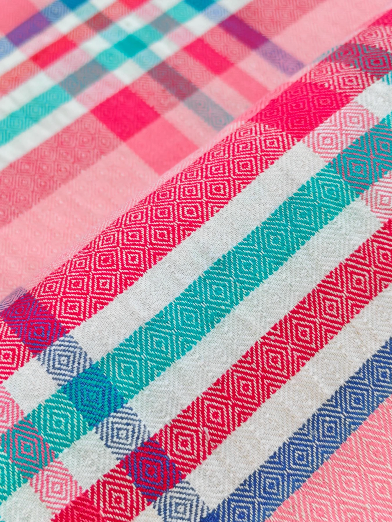 Rosy Meander — source photograph 4, documenting the same textile.