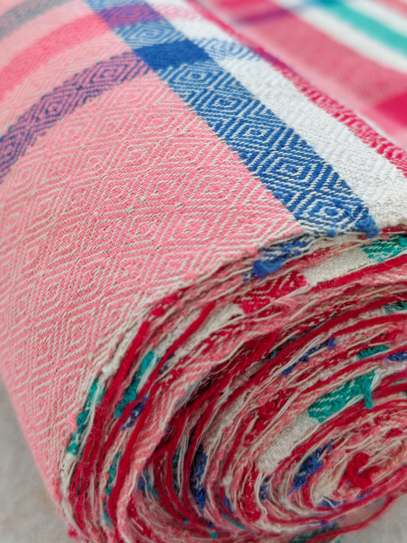 Rosy Meander — source photograph 8, documenting the same textile.