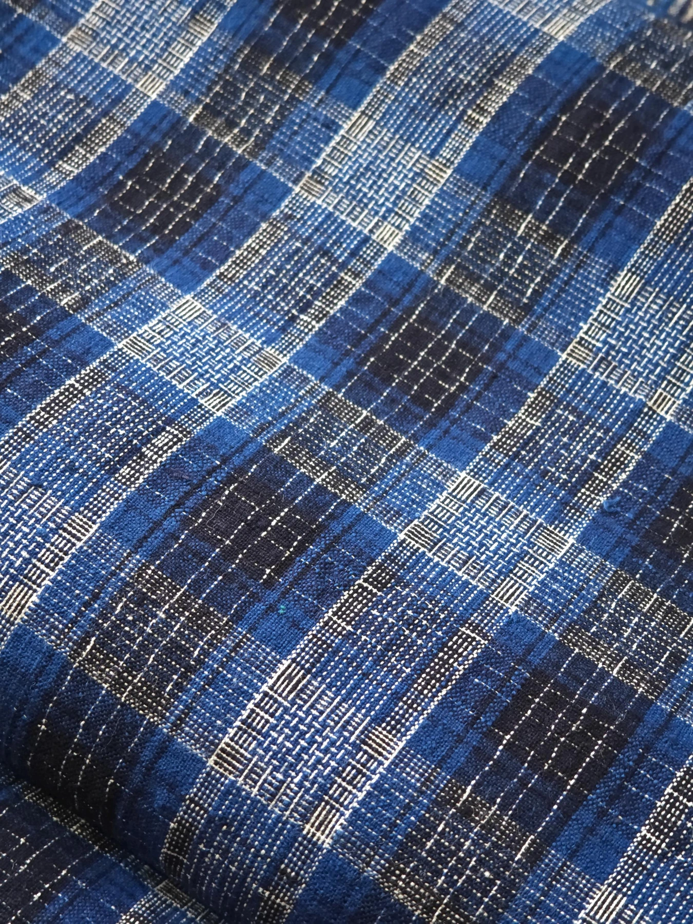 Reed Path Lattice — source photograph 5, documenting the same textile.