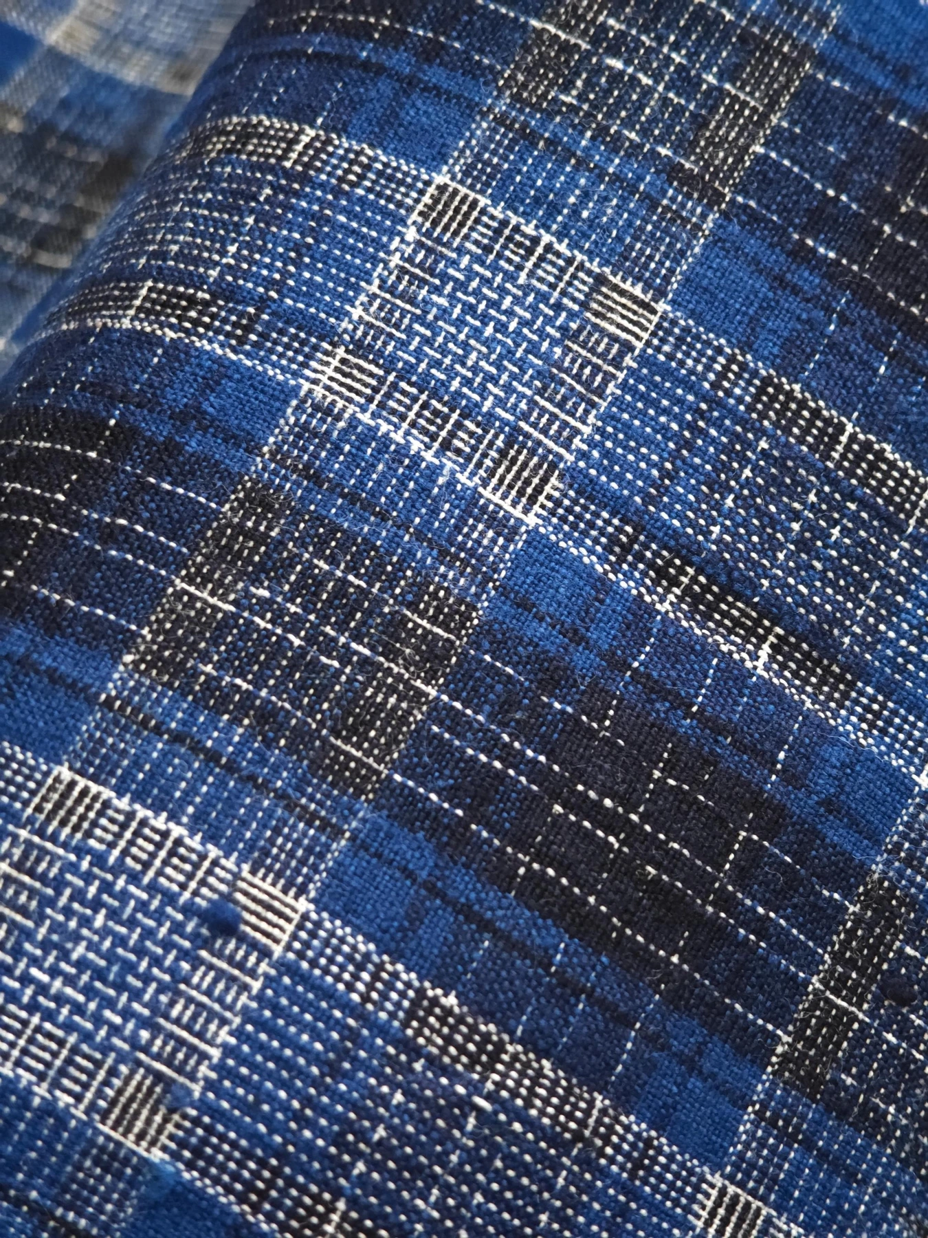 Reed Path Lattice — source photograph 7, documenting the same textile.