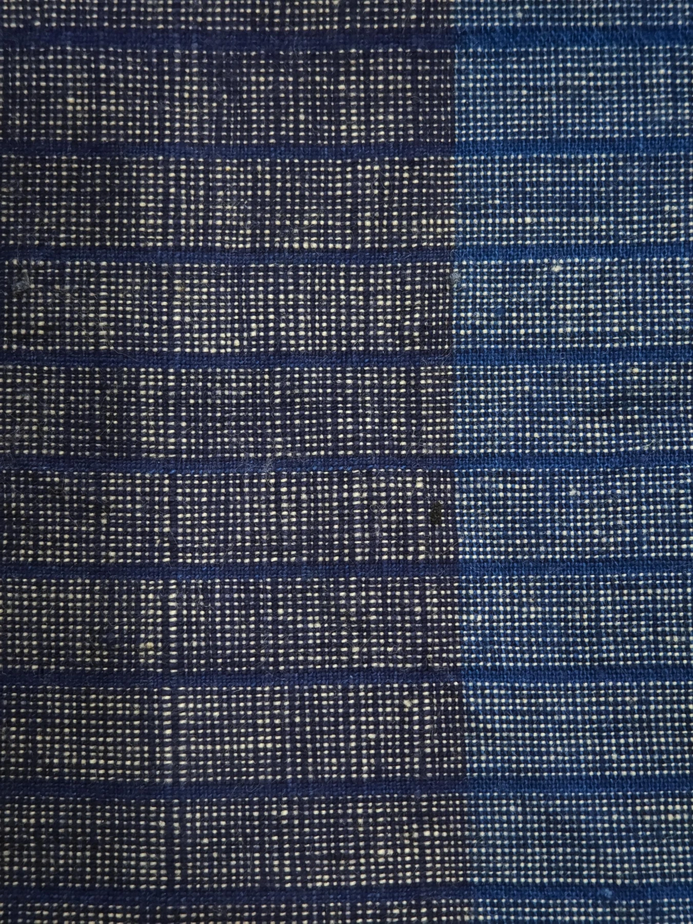 Indigo Grainfield — source photograph 6, documenting the same textile.
