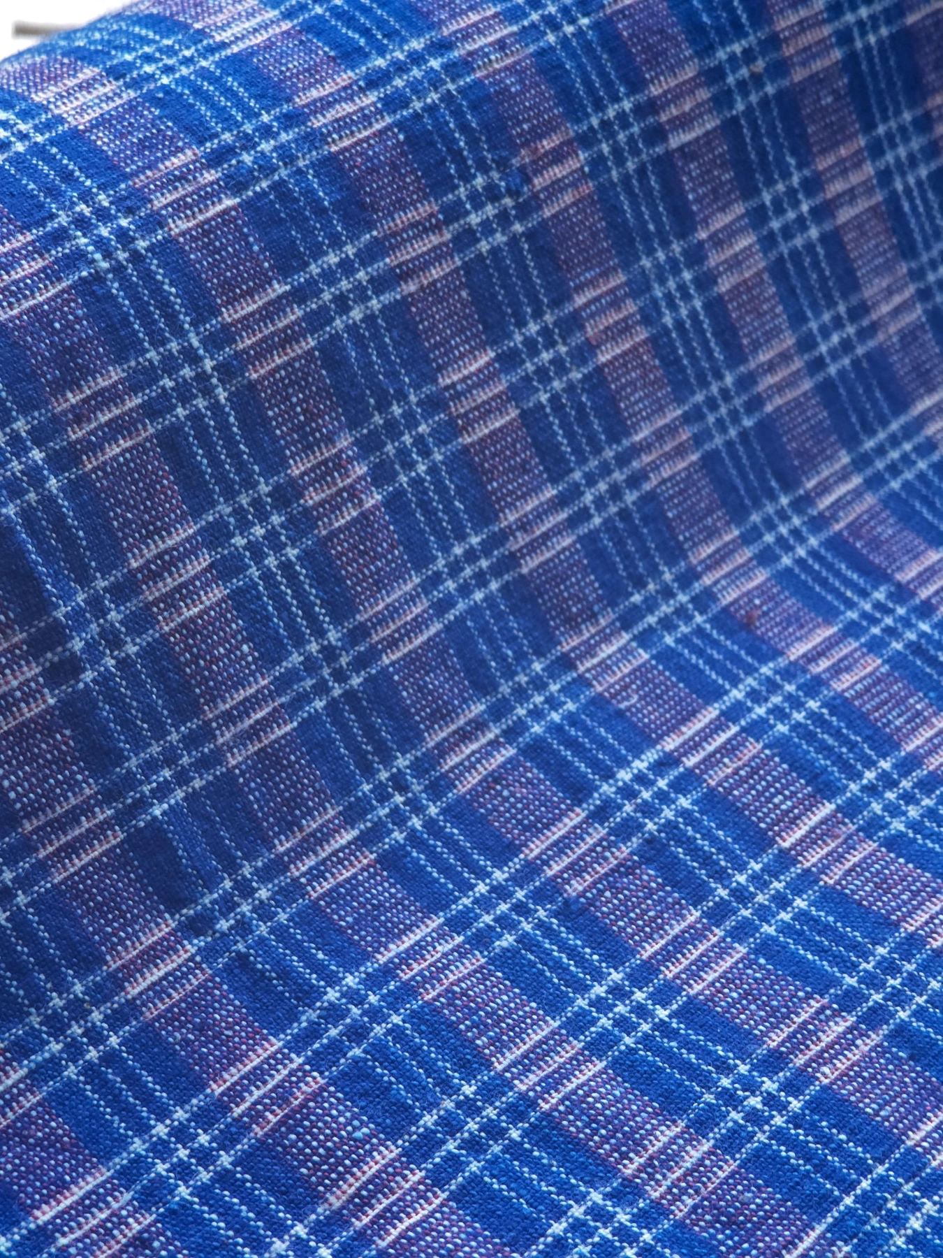 Indigo Osmanthus Lattice — source photograph 8, documenting the same textile.