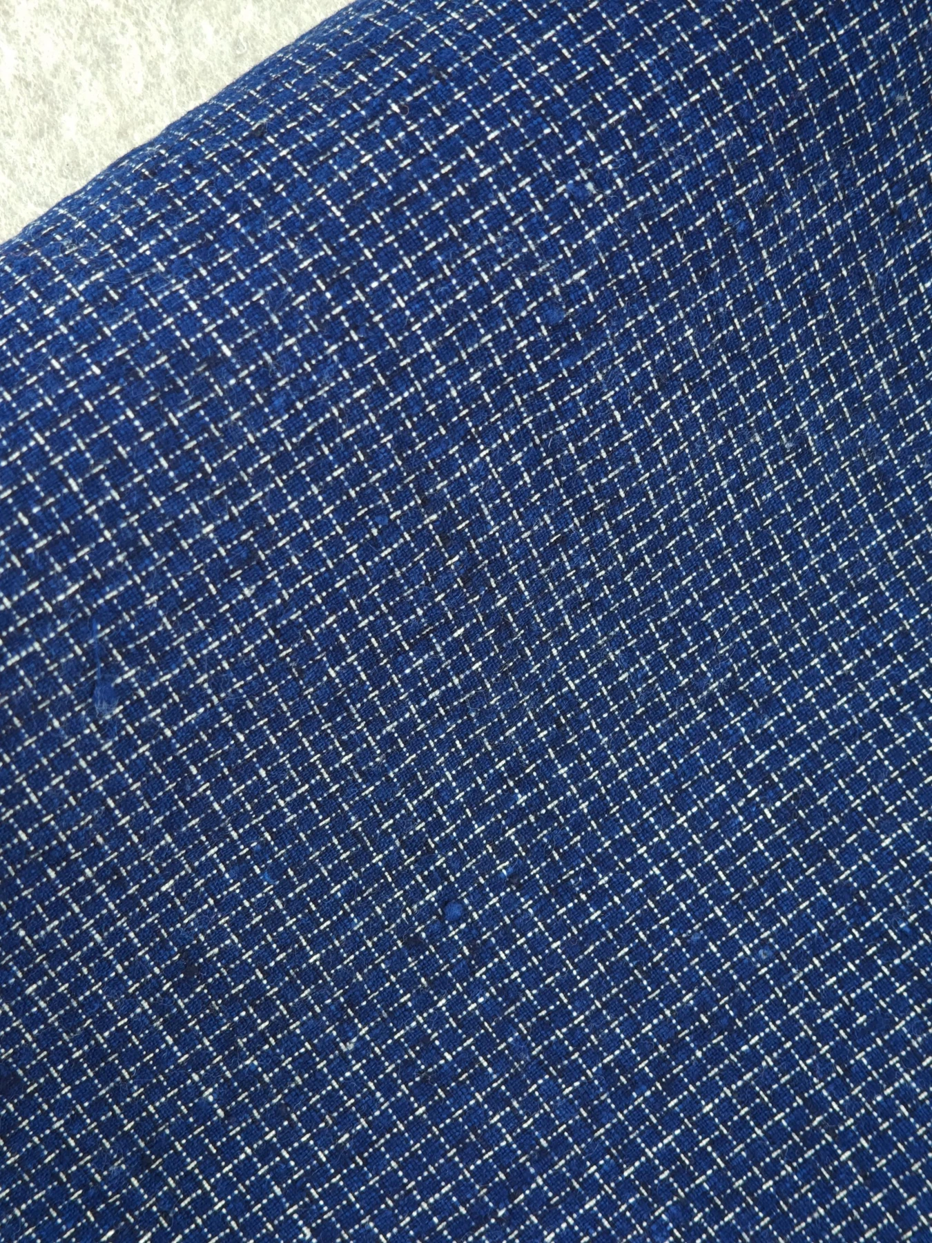 Scholar’s Blue — source photograph 2, documenting the same textile.