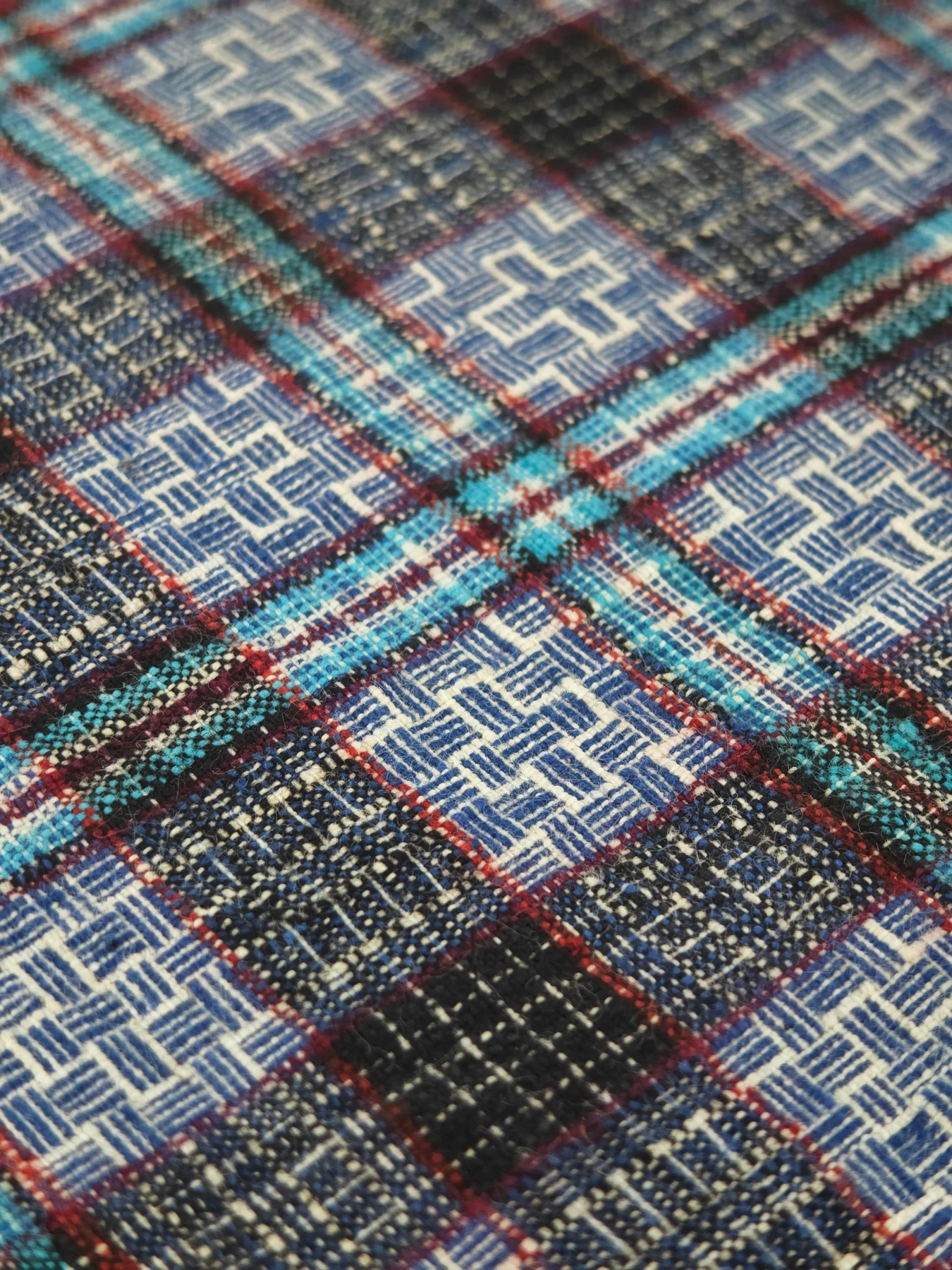 Copper Coin Chain — source photograph 2, documenting the same textile.