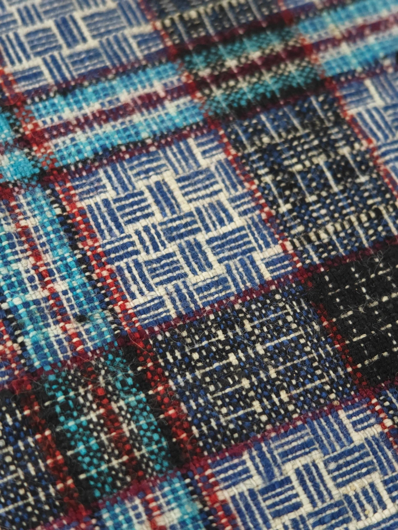 Copper Coin Chain — source photograph 3, documenting the same textile.