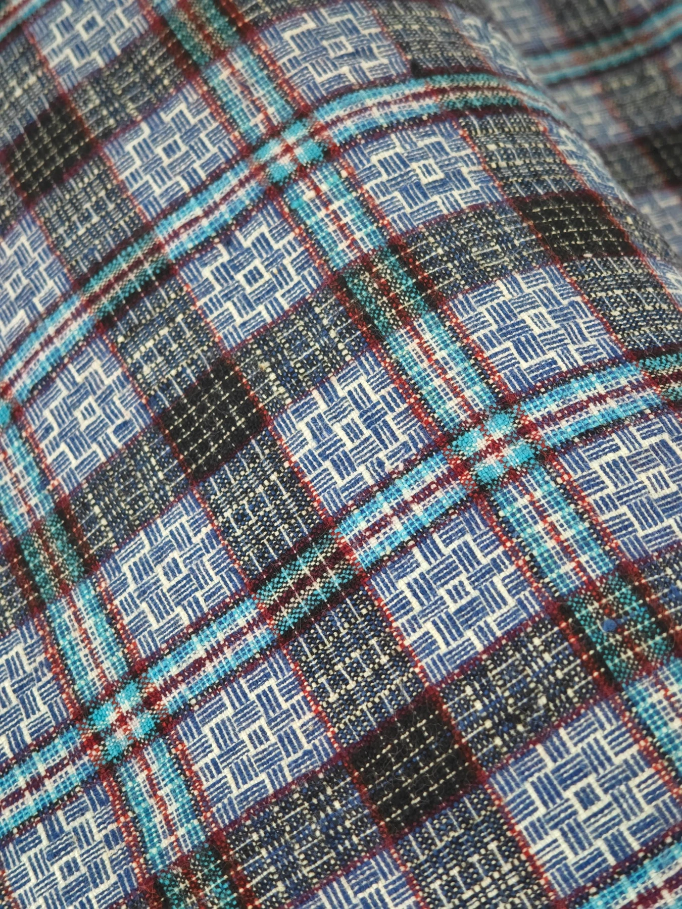 Copper Coin Chain — source photograph 4, documenting the same textile.