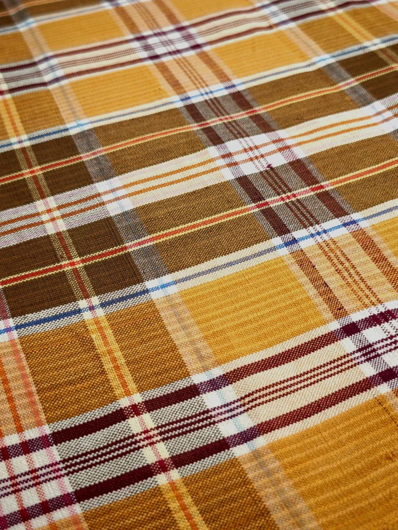 Autumn Field Plaid — source photograph 3, documenting the same textile.