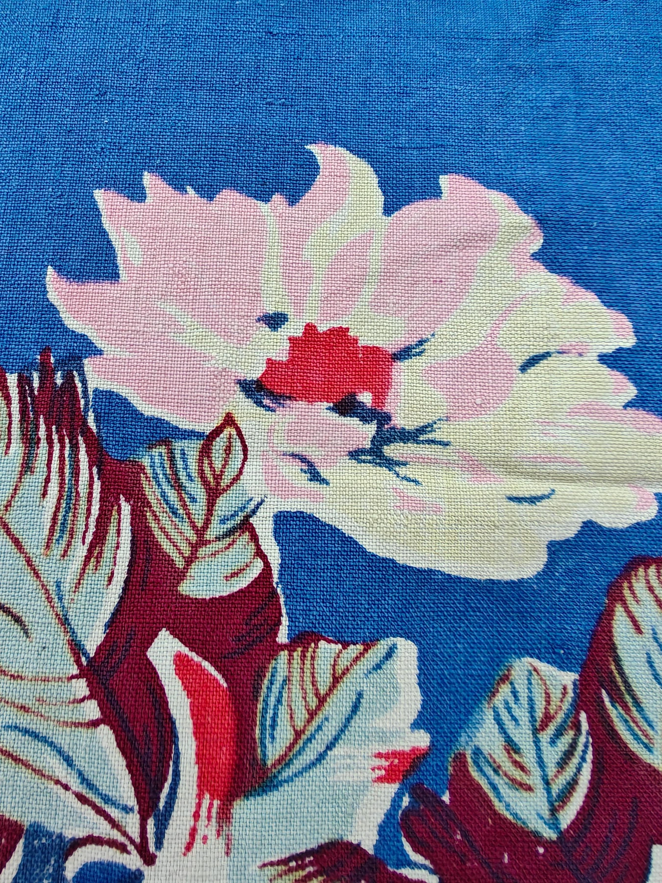 Chrysanthemum and Butterfly Bedsheet — source photograph 10, documenting the same textile.