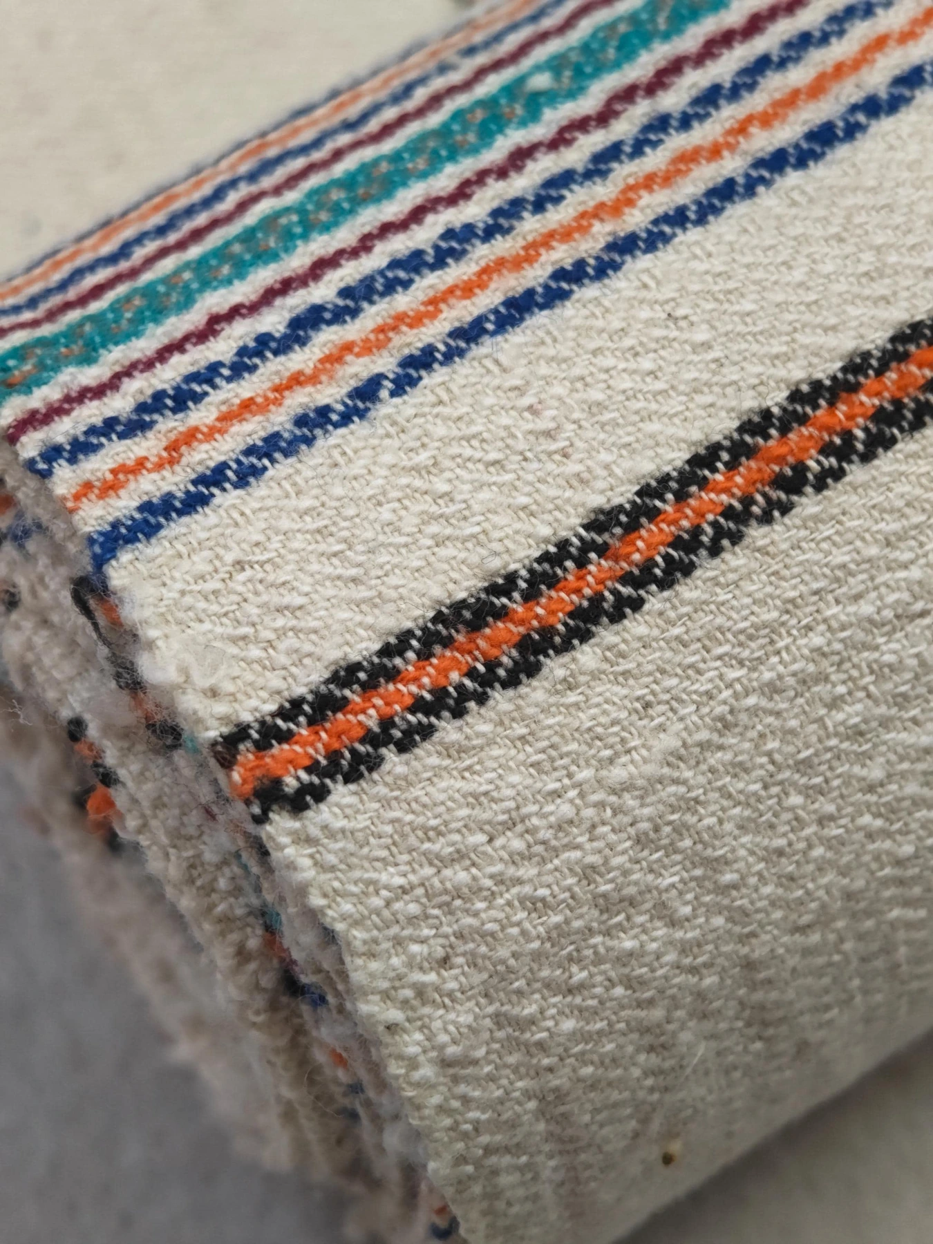Ivory Stream Lattice — source photograph 6, documenting the same textile.