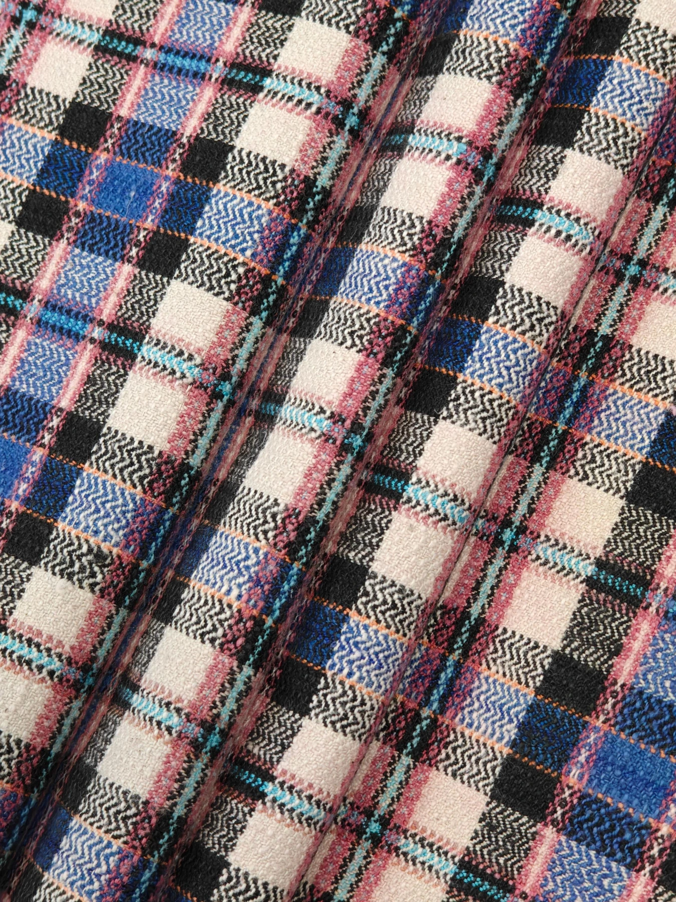 Blush River Lattice — source photograph 2, documenting the same textile.