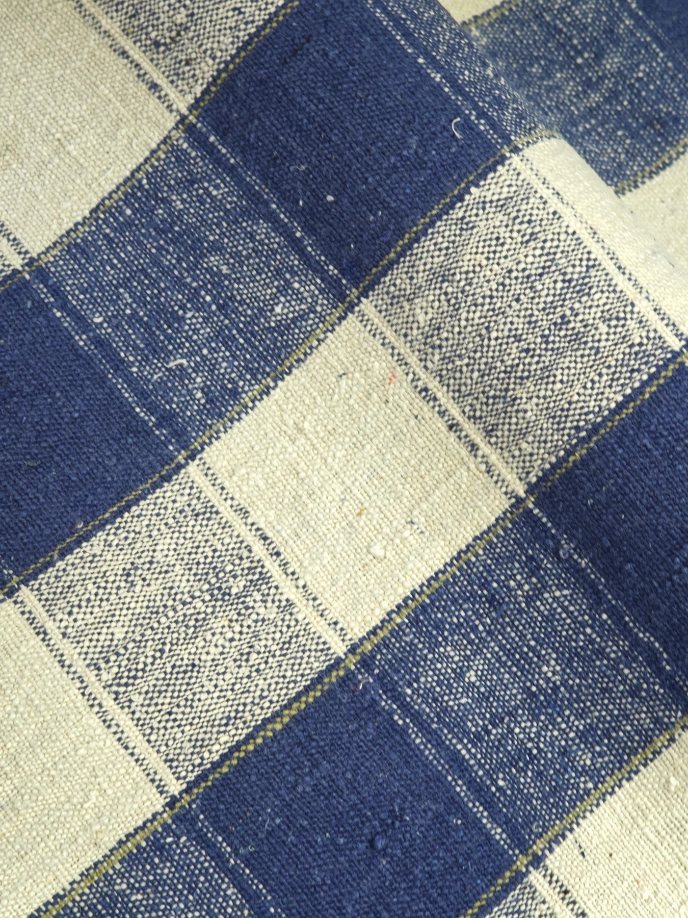 Blue Tofu Blocks — source photograph 6, documenting the same textile.