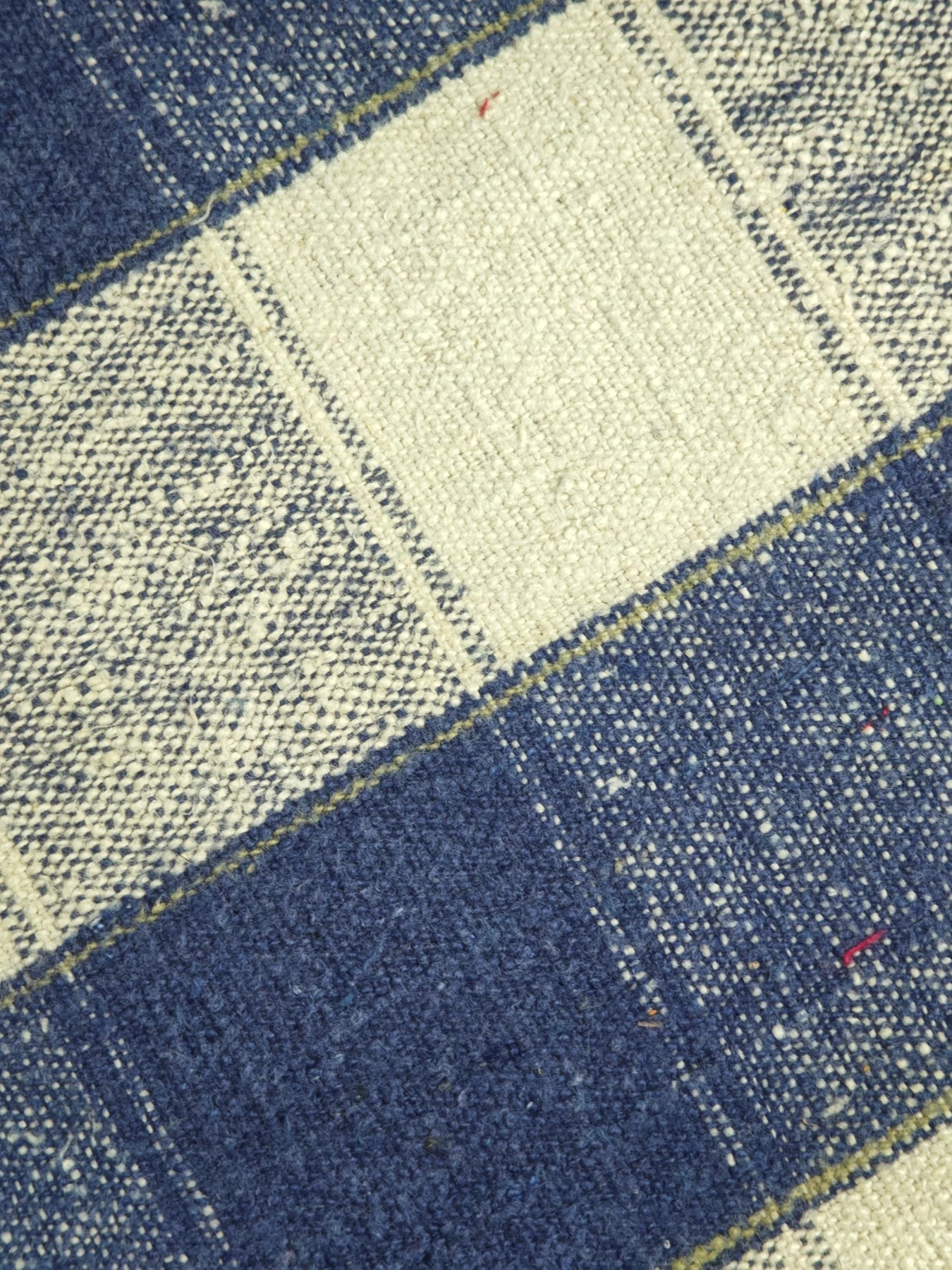 Blue Tofu Blocks — source photograph 10, documenting the same textile.