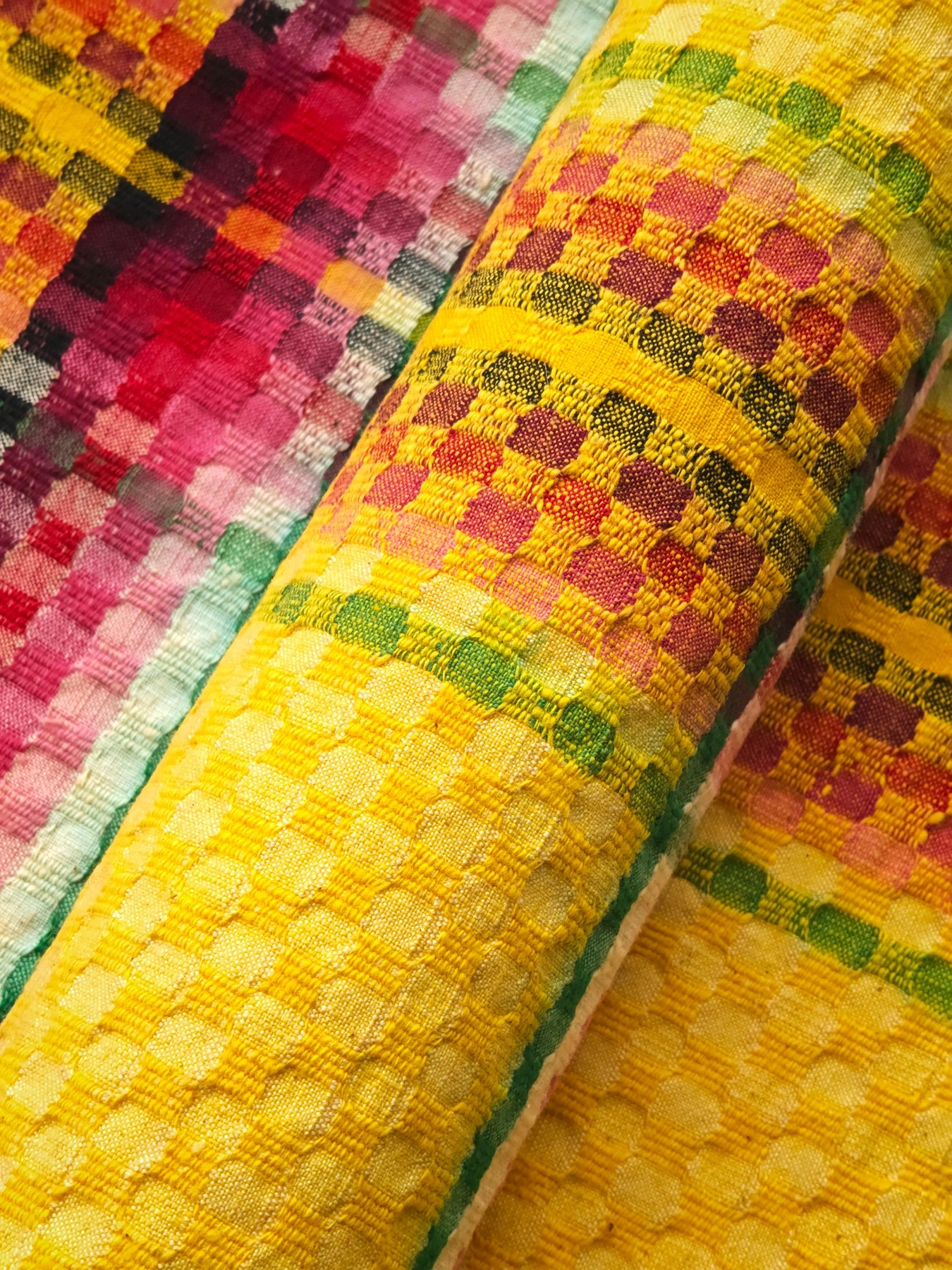 Golden Mosaic — source photograph 7, documenting the same textile.