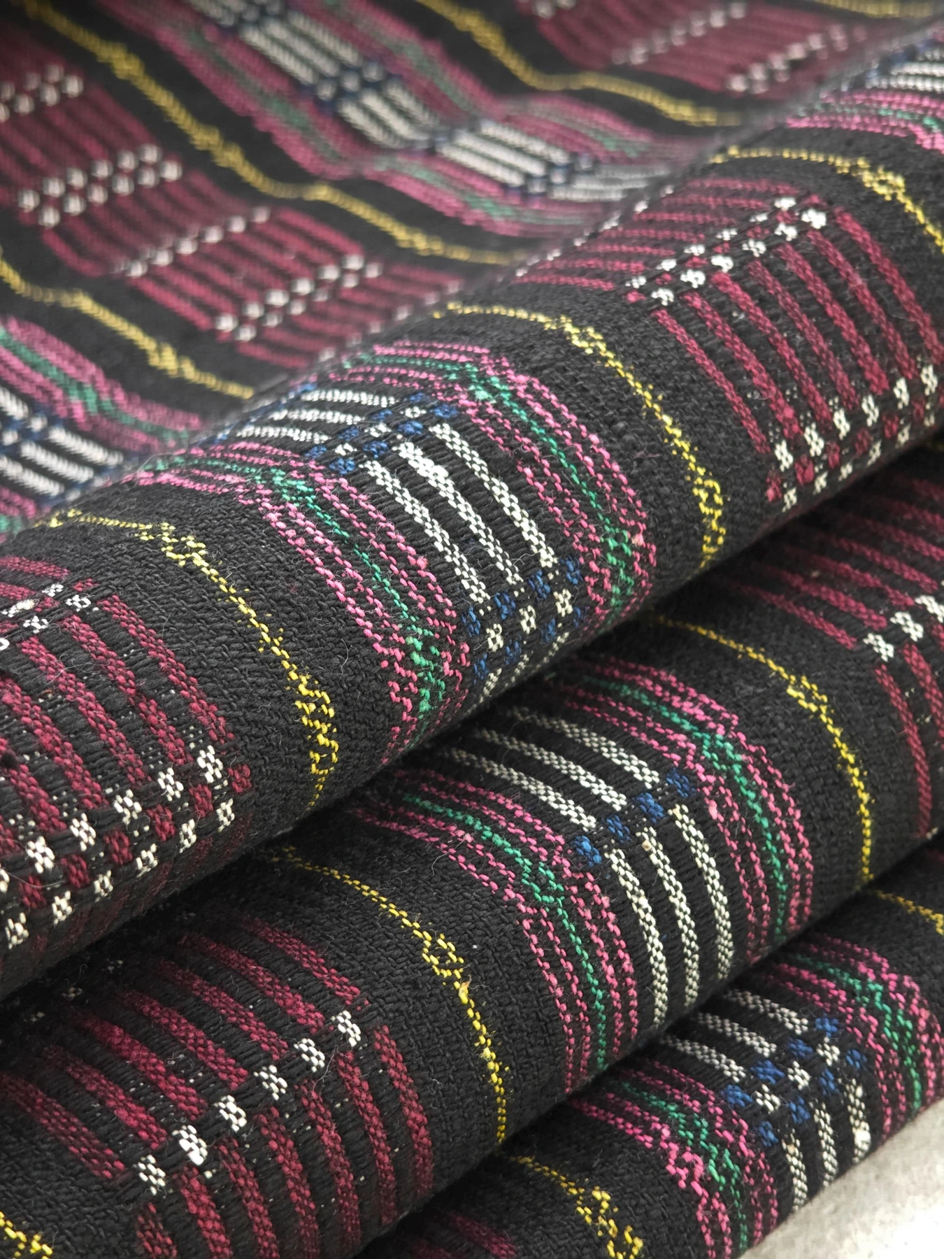 Dark Bloom — source photograph 3, documenting the same textile.