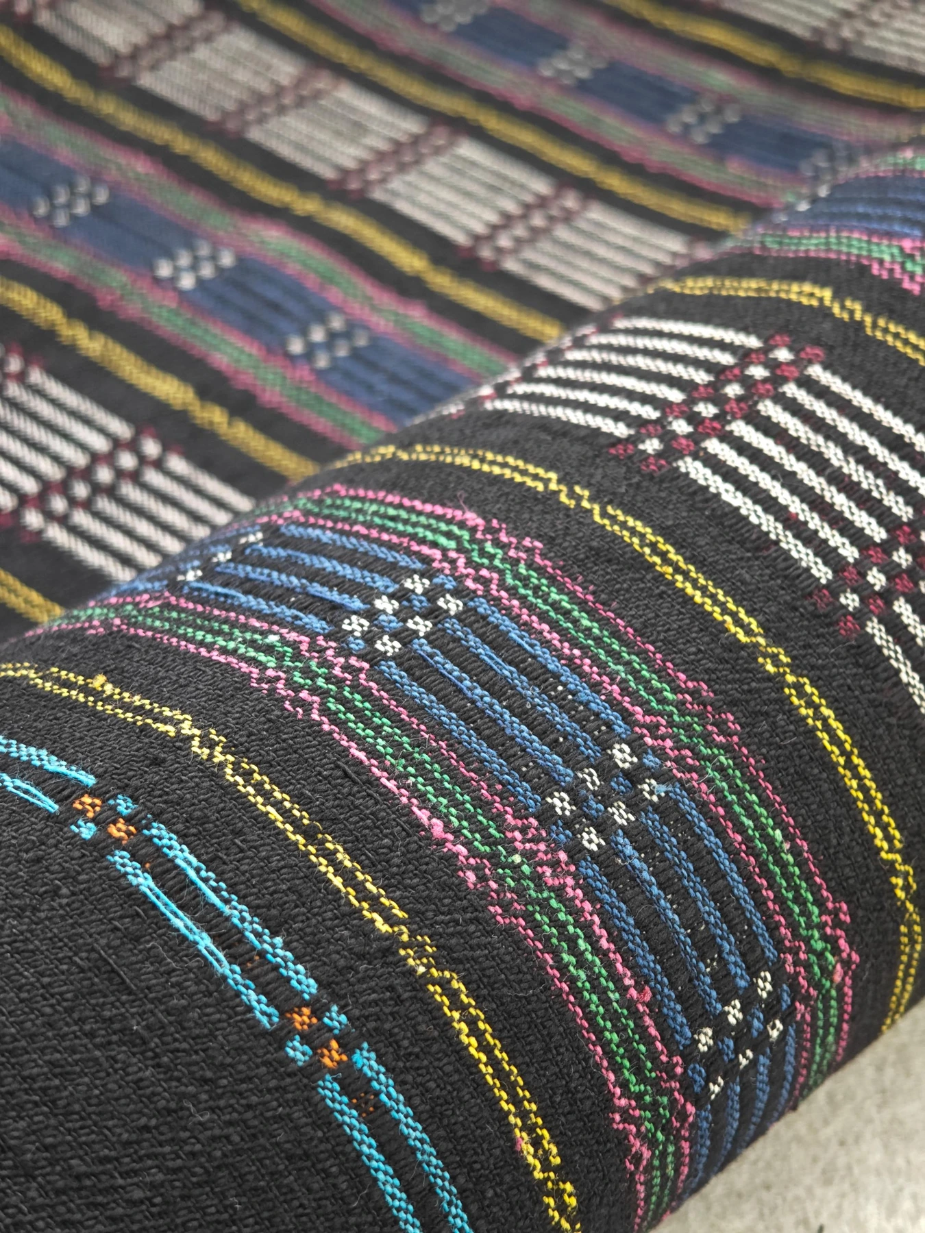 Dark Bloom — source photograph 6, documenting the same textile.