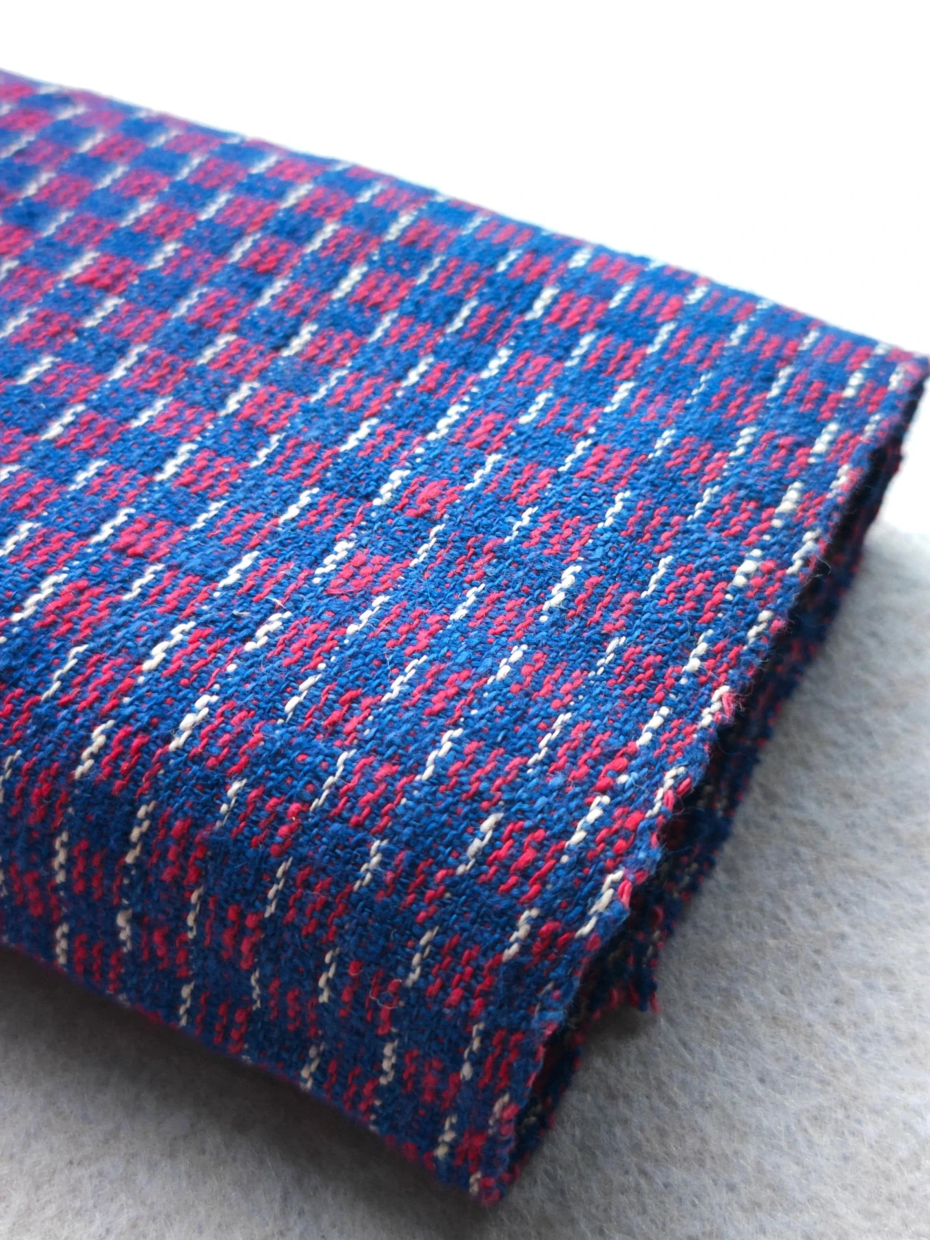 Pudong Treadle Chessboard — source photograph 4, documenting the same textile.